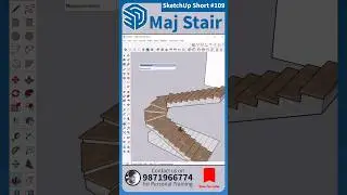 🔷 SketchUp Short - 109, Maj Stair