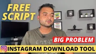 Instagram Downloader Tool Website Free Script - BIG PROBLEM IN MY CODE