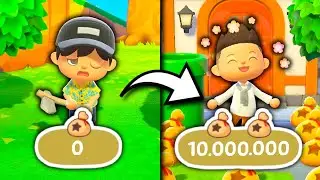 Ich habe 10 TAGE in Animal Crossing gelebt! (Tipps und Tricks 2024)