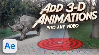 Add 3D Animations into Any Video (using Adobe's After Effects Beta) 2024