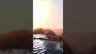 Android - Java OpenGL 3D Ocean. Post Processing Effects