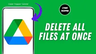 How To Delete All Files From Google Drive At Once