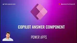 Power Apps - Copilot Answer component (Copilot summary control)