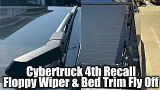 Cybertruck Massive Recall for Wiper Motor & Bed Trim Falling Off