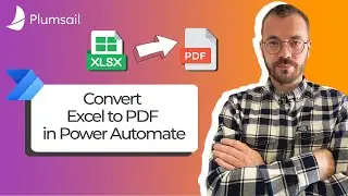 How to convert Excel to PDF using Power Automate