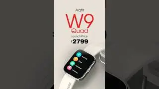 aqfit w9 quad bt calling smartwatch under 3000