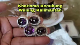 Unboxing Kecubung Ungu Wulung Bahan Ungu Siang Malam #amethyst #gemstone #crystals