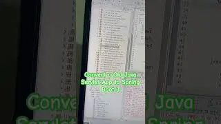 Convert an Old Java Servlet App to Spring Boot 