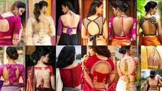 50+ Latest Blouse Designs/Blouse back neck Design new/New Blouse Designs/Blouse ki design back