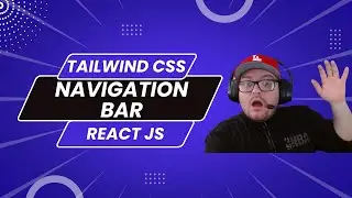 React Responsive Navbar with Tailwind CSS ( Landing Page Tutorial  - Part 1 )