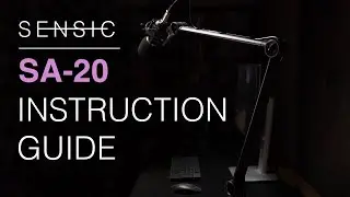 Sensic SA-20 Microphone Boom Arm | Installation Guide