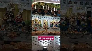 Iskcon temple Live 🔴 #janmashtami2024 #durgapur #livedarsan #shortsvideo #viral