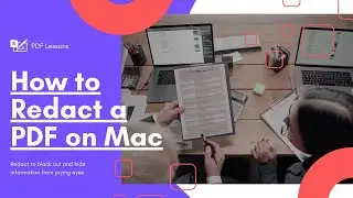 How to Redact a PDF on Mac