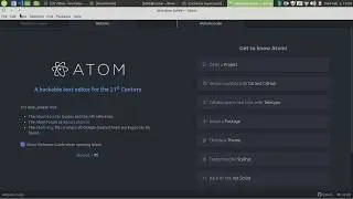 HOW TO INSTALL ATOM TEXT EDITOR  ON  LINUXMINT 19.3