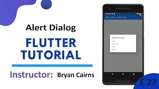 Flutter - 27 Alert Dialog | Introduction to Flutter Development Using Dart