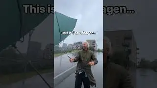 The 2 Sides Of Copenhagen, Denmark! 🇩🇰🤷‍♂️ #Denmark #Copenhagen #Nordic #Danish #Rain #Sweden