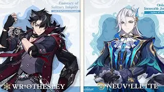 NEW OFFICIAL 4.1 Neuvillette & Wriothesley announced! SAVE your Wishes! | Genshin Impact