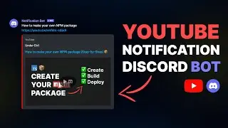 How to Make a YouTube Notification Bot | Discord.js v14 🔔