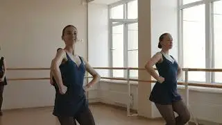 Урок по народно сценическому танцу
