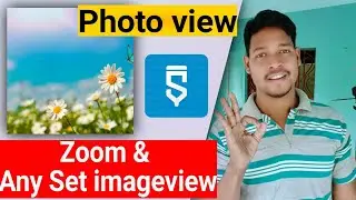 photo view Activity with zoom & any set imageview in sketchware #AndroidAppdeveloper #sketchware