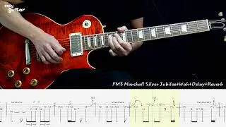 Guns N Roses - Sweet Child O Mine Guitar Solo Lesson With Tab Part.2/2 (Slow Tempo)