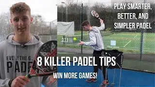 8 BEGINNER Padel Tips (How To Win More Matches)