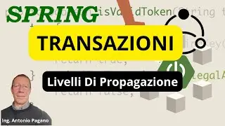 Livelli di Propagazione Delle Transazioni in SpringBoot