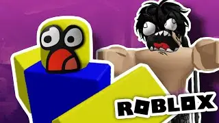 PLAYING WITH THE MOST CRAZIEST KID ON ROBLOX! (ROBLOX TROLLING)