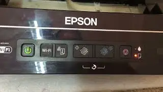 Epson L385 all lights blinking cannot print scan copy and print head nozzles clogged fixed part #02