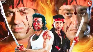 Sunny Deol, Sanjay Dutt, Raveena Tandon & Karishma Kapoor New Blockbuster Action Movie | Tabbu Film