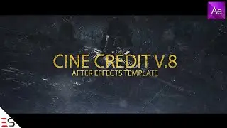 Free - Cine Credit V.8 | Free Download After Effects Template