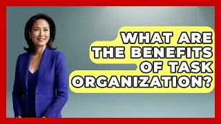 What Are the Benefits of Task Organization? | The Time Management Pro