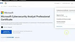 My Honest Review of the Microsoft Cybersecurity Analyst Coursera Cerifcate Program