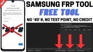 All Samsung Free Frp Tool All Android 8/9/10/11/12/13/14 Free Tool Frp & Kg Qr Code Free All Cpu✅