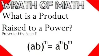 What is a Product Raised to a Power?