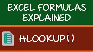 HLOOKUP Formula in Excel