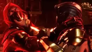 Mortal Kombat Onslaught Scorpion VS Dark Double Scorpion Fight Cutscene English #mkonslaught