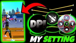 My Free Fire Headshot SENSITIVITY, Custom HUD, DPI, Fire Button Size And Position 🔥