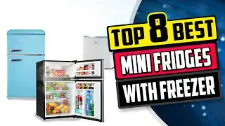 Best Mini Fridge with Freezer | Top 8 Reviews [Buying Guide 2024]