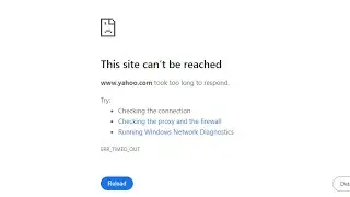 3 Steps to Fix "This site can't be reached" on Windows 11/10