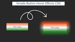 Simple Button Hover Effects using HTML & CSS | CSS Button Hover Effects