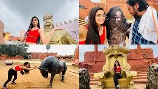 Baahubali Set Tour Frm RAMOJI Film City | Kuch Aise BAAT jo apko pata nahi | Bindass Kavya Vlogs