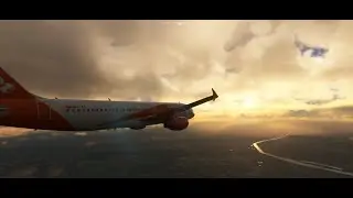 EDDF - LOWW (Франкфурт - Вена) A320 Fenix MSFS 2020