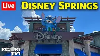 🔴Live: Magical Monday at Disney Springs - Shopping, Treats & More - Walt Disney World Live Stream