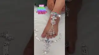 New designer heavy & big peacock, 3 toering silver dulhan pag phool, with 70% discount #ytshorts