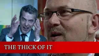 Malcolm Tuckers Chaos At The Radio Station | The Thick of It | BBC Comedy Greats