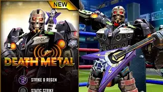 REAL STEEL WRB New Update New Robots Death Metal VS High Voltage & Vesuvius & Chiller & Gemstone