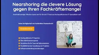 Wenn Unternehmen ihre Digitalisierung mit IT-Nearshoring angehen möchten...