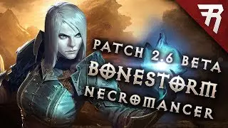 BONE STORM Necromancer Build - Diablo 3 2.6 Season 11