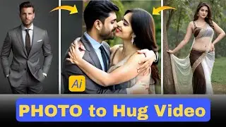How To make 2 Photo Couple Hug Video |Photo se Hug Video kaise Banaye |Hug Video Editing
